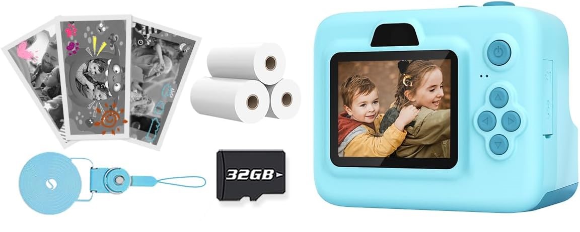 fotoaparát s tlačiarňou pre deti